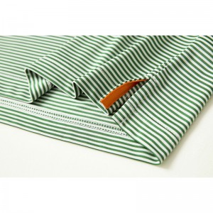 Camisa de golfe masculina com absorção de umidade, ajuste seco, desempenho esportivo, manga curta, micro listras, camisas polo de golfe para homens