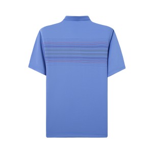 남성용 골프 셔츠 폴리에스테르 드라이핏 반소매 성능 모이스처 위킹 폴로 셔츠