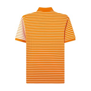 Stripe Premium Quality For Men's Pima Cotton Short Sleeve Polo Shirt Crafted Luxuria and Classic Fit