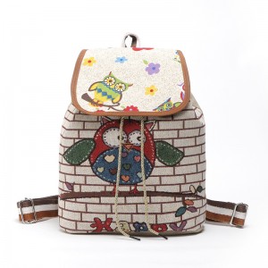 Sandro Europe Girls Bookbags School Bag Customised Drawstring Backpack