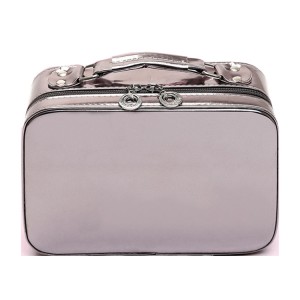 Cosmetic bag for Solid Macaron Colors PU Leather MakeUp Lipstick Cosmetic Bag Cases Zipper Pouch