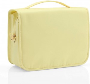 Cosmetic bag for  Organiser Leather Boxes Storage Case with Compartment Professional Waterproof