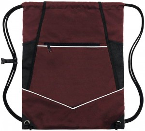 Europe style for Mesh Drawstring Bag - HOLYLUCK Drawstring Backpack Bag Sport Gym Sackpack – Sandro