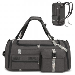 Gym bag for 3 in 1 gym bag with large capacity dry and wet separation design