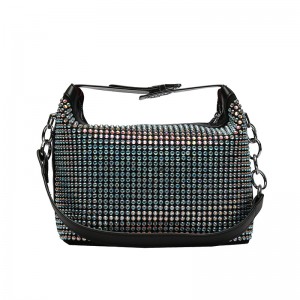 Factory directly supply In Total - andbag Sandro Fashion All Match Texture Diamond New Women’s Bag Rhinestone Simple Shoulder Handbag – Sandro