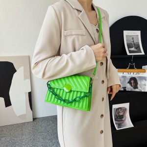 Handbag Sandro High-end New Women’s Fashion Chain Diamond Small Square Bag Shoulder Messenger Handbag