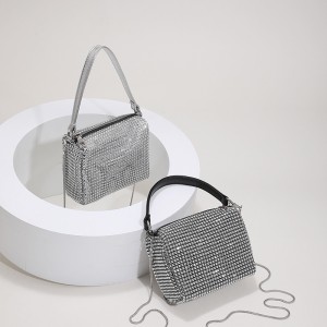 Popular Rhinestone Handbag One Shoulder 2022 New Women’s Chain Small
