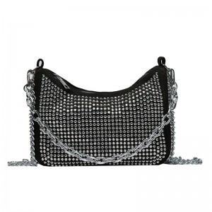 Factory directly supply In Total - Handbag Sandro Popular Women’s Chain Shoulder Bag New Fashion Style Ladies Full Diamond Handbag – Sandro