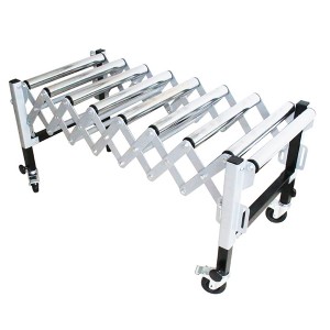 26133Flexible Roller Conveyor with rolling rollers  flexible roller conveyor