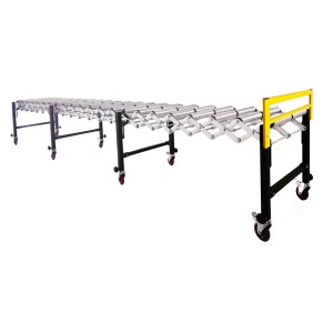 Expandable Roller Conveyors heavy duty standard industrial flexible roller conveyor