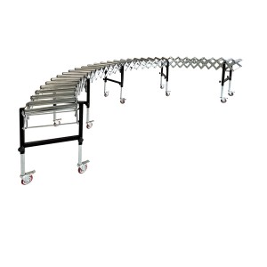 FLEXIBLE ROLLER CONVEYOR SERIES portable roller conveyor roller table conveyor heavy duty roller conveyor