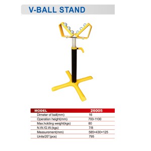 V-BALL STAND Variable Height V-Roller Stand  pipe roller stands   BALL STAND  ball stand