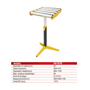 FIVE ROLLER STAND Five-roll support Roller stand roller stand suitable for woodworking applications