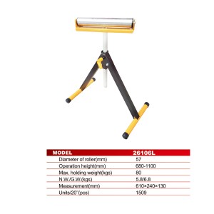 ROLLER STAND SERIES Roller frame series stand Single roller support stand
