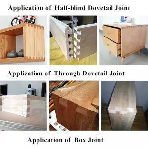 Woodworking dovetail tenon machine factory direct sale dovetail machine semi-metal drawer bee box dovetail tool solid wood household use