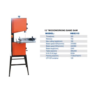 12″vertical wood small table cutting band saw 12″woodworking cast iron circular sliding table saw 12“multi-function band saw 12 “band saw blade
