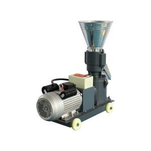 KL120B wood pellet press for homemade production  small biomass pellet machine for sale