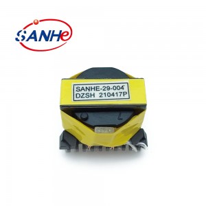 Top Quality 18 Volt Power Transformer - Small Size ED29 Flyback High Frequency PCB Mount Ferrite Core Transformers – Sanhe