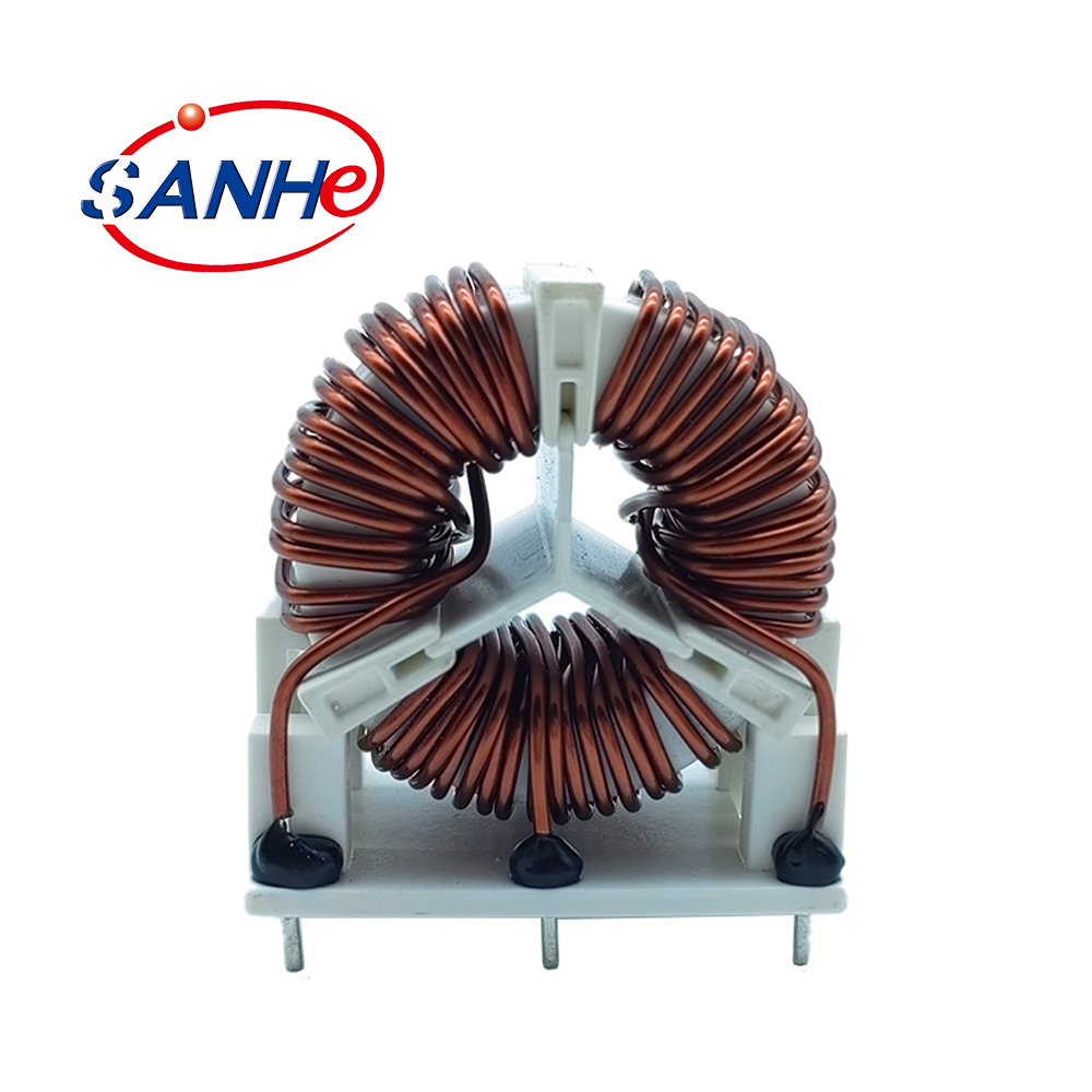 High Frequency High Current Three Phase Toroidal Inductor Common Mode Filter Inductor For Fuel Cells Featured Image