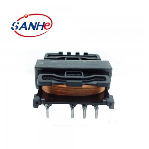 SANHE EE42 Black High Power LLC Resonant Mode Transformer For LED TV