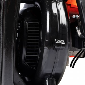 A fuel-efficient backpack blower that delivers professional-grade performance