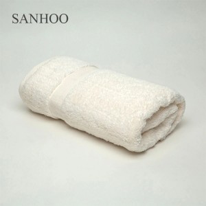 SANHOO Egyptian Cotton 32S Soft Satin Cuff Satin Edge Hotel Towel Sets