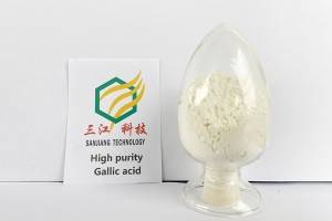 OEM Define Tannins Manufacturers - High purity Gallic acid – Sanjiang