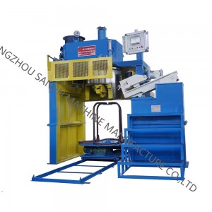 Inverted hydraulic vise drawing machines