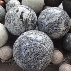 landscaping sculpture polished ball