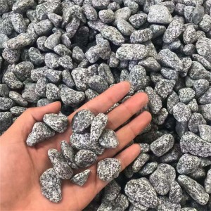 grey gravel or pebble stone