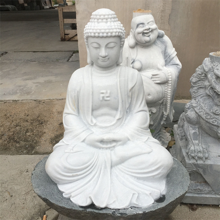 Graceful outdoor Hand-carved statue life size budha buddha statue stone buddha marble statue Featured Image