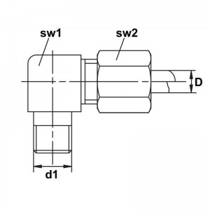 Galvanized Steel Elbow Screw | DIN 2353 | Fluid Transfer Fitting