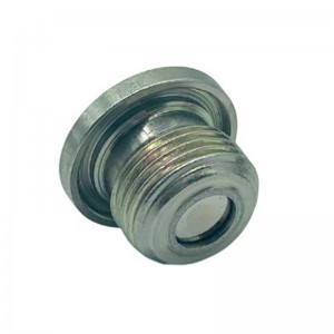 Metric Male Captive Seal Internal Hex Magnetic Plug | Easy-to-Install Fitting Solution