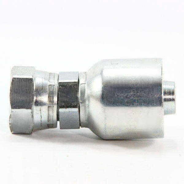 Reusable 37 Swivel 90 Elbow High Pressure Hydraulic Hose Fitting