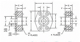 Flat Socket Block – Pipe Code 61 | Hydraulic System Excellence