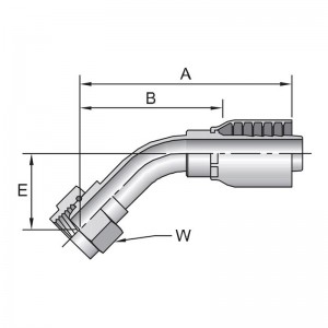 60° Cone – 45° Elbow Swivel Female BSP Parallel Pipe| Easy Installation | Efficient Flow