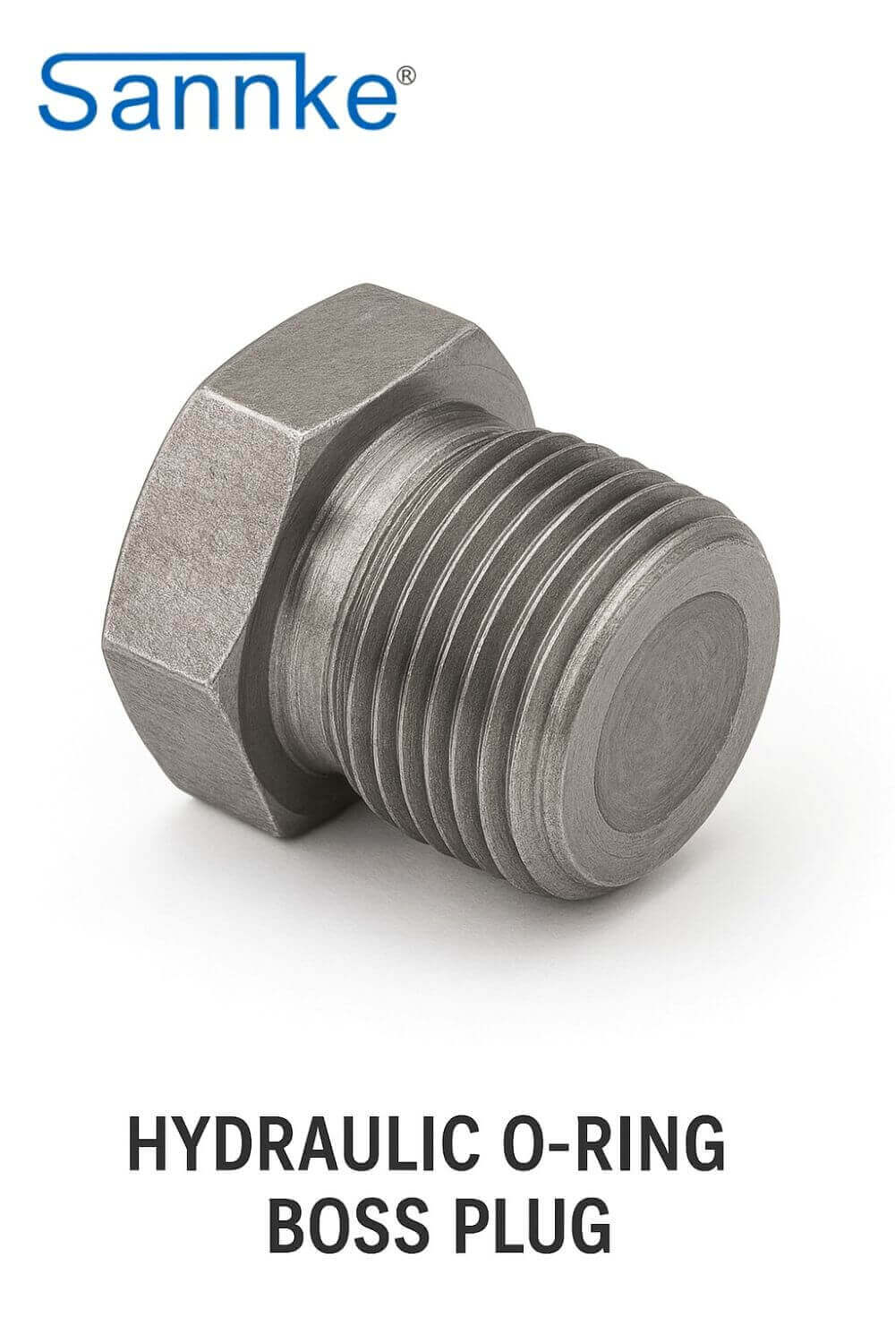 Hydraulic O-Ring Boss Plug – High Pressure Seal Fitting