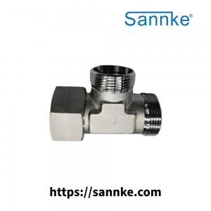 Barrel Tee With Swivel Nut | Durable Hydraulic System Fitting