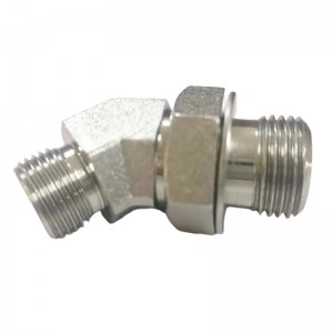 45°  Elbow BSP Thread Adjustable Stud Ends With O-Ring Sealing | Precise Connection