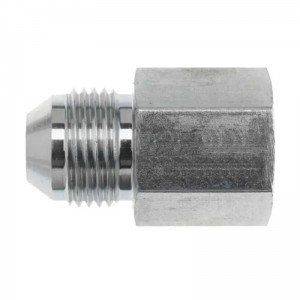 Male JIC / Female BSPP Straight Adapter | Secure Hydraulic System Connection