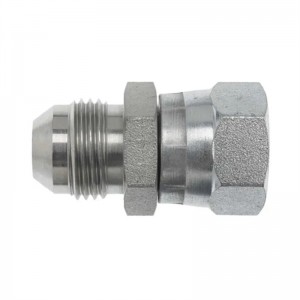 Male JIC / Female BSPPS | Trivalent Coated Carbon Steel Fitting
