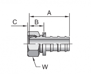 Female BSP Parallel Pipe – Swivel – (60° Cone) | Straight Design / Material Reliability