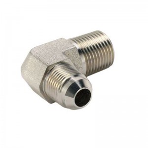 74° Cone – 90° Elbow JIC Male Adapter | Durable Hydraulic Systems