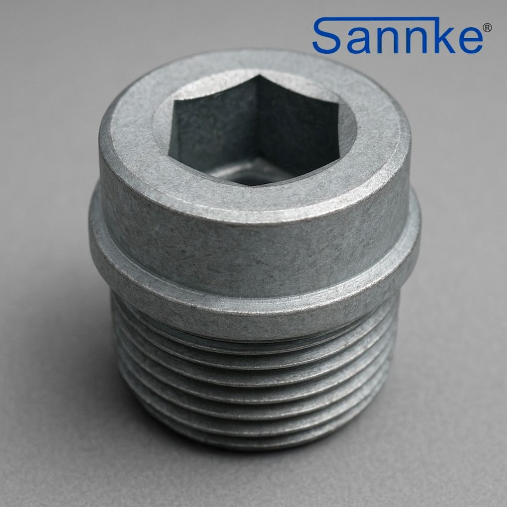 China Hollow Hex Plug – Male Threaded Design