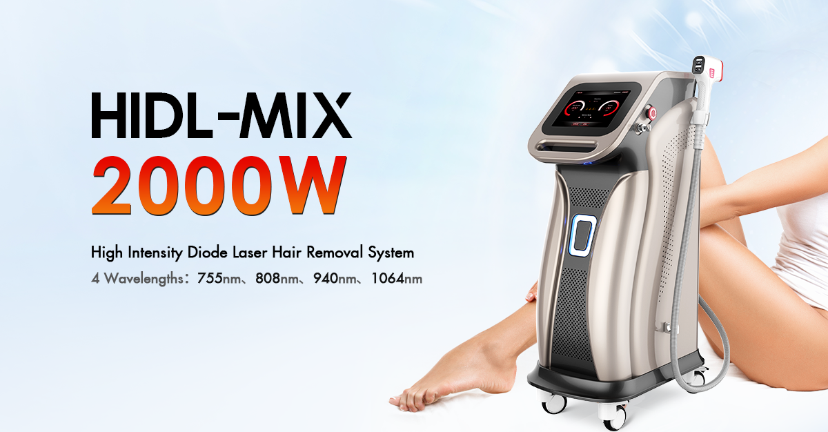 Looking for a 2000W 4 Wavelengths 808nm Diode Laser Hair Removal Machine?