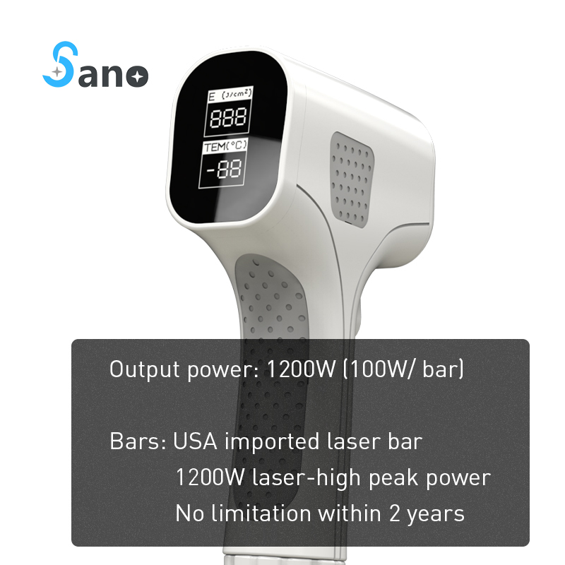 Factory wholesale Diode Laser Soprano Ice - 1200W 755+808+1064nm diode laser hair removal machine – Sano