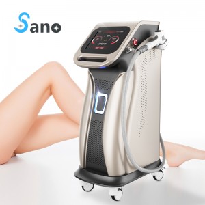 salon use permanent laser hair removal high power 1200W 2000w three wavelength