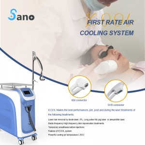 I-cool skin air cooling machine