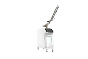 Picosecond laser device for tatoo removal , pigment removal , skin rejuvenation