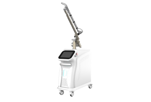 Picosecond laser device for tatoo removal , pigment removal , skin rejuvenation